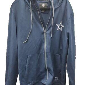 Dallas Cowboys NFL Team Zip Up Hoodie LARGE